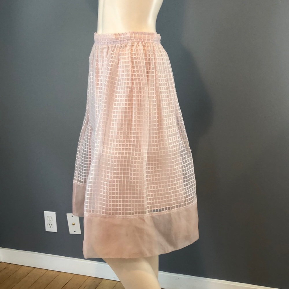 NWT Elizabeth and James Blush Pink Full Skirt SZ 6 - Picture 5 of 14